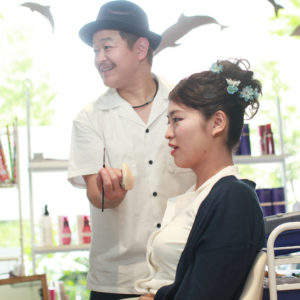 美容院ドルフィンの店長の写真