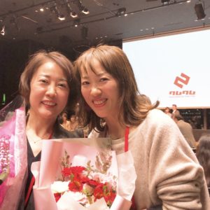 妹と店長西倉。