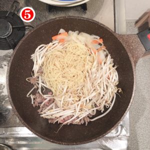 全部混ぜたフライパン その2